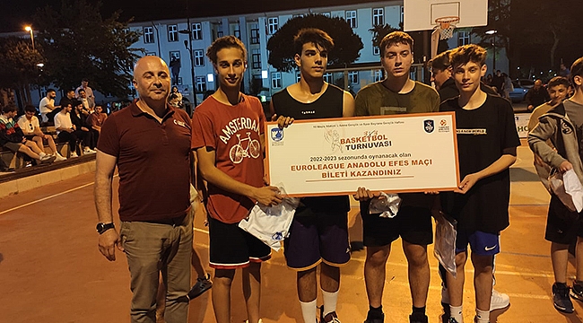 3X3 BASKETBOL TURNUVASI ÖDÜL TÖRENİ İLE SON BULDU