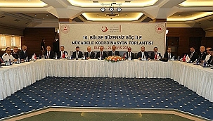 BURSA'DA DÜZENSİZ GÖÇ İLE MÜCADELE KOORDİNE TOPLANTISI YAPILDI