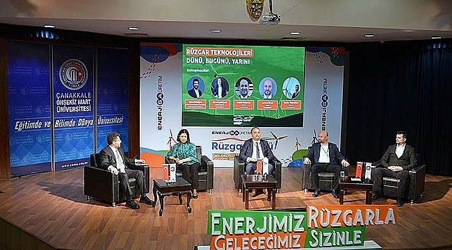 ENERJİMİZ RÜZGARLA, GELECEĞİMİZ SİZİNLE