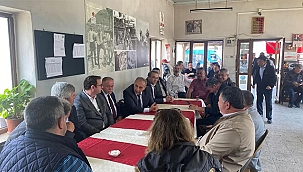 İYİ PARTİLİ UZ KUMKÖY HAYRI'NA KATILDI