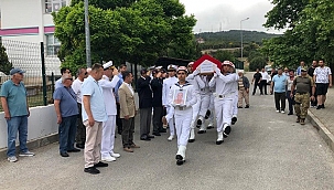 KIBRIS GAZİSİ HASAN ÇEKMECE, DUALARLA SON YOLCULUĞUNA UĞURLANDI