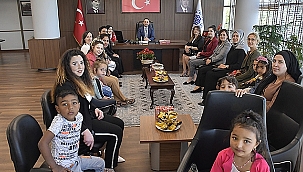 ŞADAN DOĞAN ANAOKULU'NDAN BAŞKAN ERDOĞAN'A ZİYARET