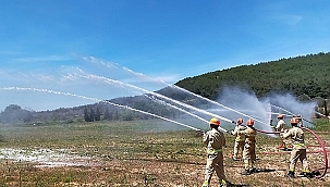 TATBİKAT NEFES KESTİ