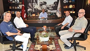 BAŞKAN ZİLELİ'DEN BAŞKAN ÖZ'E ZİYARET