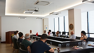 ÇTSO 2 NO'LU MESLEK GRUBU ÜYELERİ İLE BİR ARAYA GELDİ