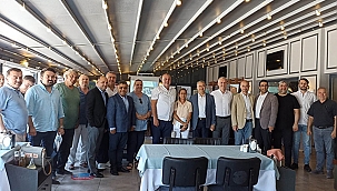 ÇTSO YÖNETİM KURULU 15 NO'LU MESLEK GRUBU ÜYELERİ İLE BİR ARAYA GELDİ