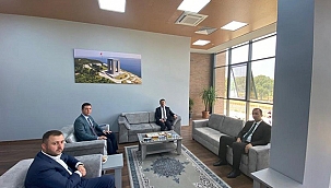 VALİ AKTAŞ, EZİNE KAYMAKAMLIĞINI ZİYARET ETTİ