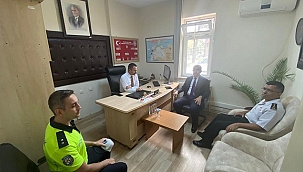 AYVACIK BÖLGE TRAFİK DENETLEME İSTASYON AMİRLİĞİ ZİYARET EDİLDİ