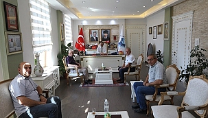 ÇANAKKALE ARICILAR BİRLİĞİ'NDEN VALİ AKTAŞ'A ZİYARET