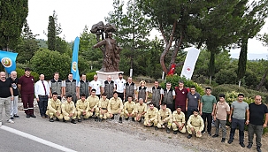 TALAT GÖKTEPE VE ORMAN ŞEHİTLERİ ANILDI