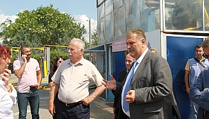 BAŞKAN GÖKHAN GÖKHAN'DAN İSPARK'A ZİYARET