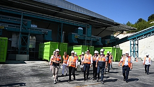 BAŞKAN GÖKHAN VE TURAN'DAN ENTEGRE KATI ATIK YÖNETİM SİSTEMİ PROJESİ'NE ZİYARET