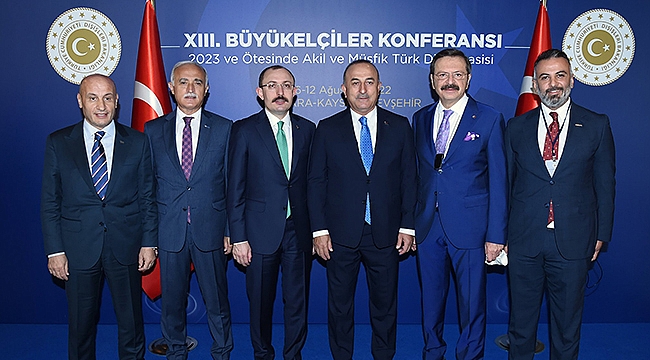 BİGA TSO BAŞKANI ŞADAN DOĞAN, XIII. BÜYÜKELÇİLER KONFERANSI'NA KATILDI