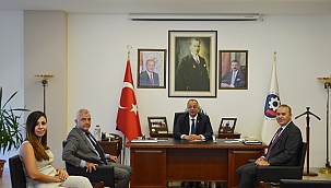 HALK BANKASI YETKİLİLERİNDEN ÇTSO'YA ZİYARET