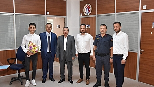 KAYMAKAM GÜRDAL ÖĞRENCİLERE BAŞARILAR DİLEDİ