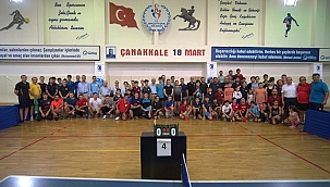 MASA TENİSİ TURNUVASI SONA ERDİ