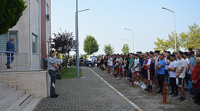 SPOR BİLİMLERİ FAKÜLTESİ ÖZEL YETENEK SINAVLARI BAŞLADI