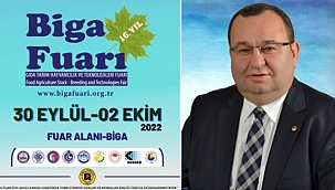 BİGA FUARI 30 EYLÜL'DE AÇILIYOR