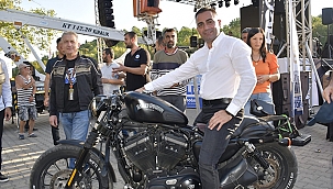 BİGA MOTOSİKLET FESTİVALİNE DAMGA VURAN ANLAR