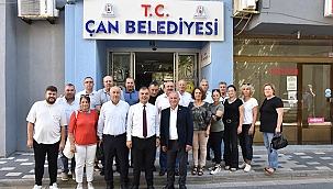 CHP'DEN ÇAN'A ZİYARET