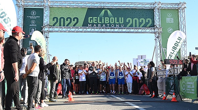 GELİBOLU MARATONU KOŞULDU