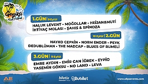 GEYİKLİ MÜZİK FESTİVALİNE 4 GÜN KALDI