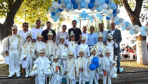 LAPSEKİ BELEDİYESİ GELENEKSEL SÜNNET ŞENLİĞİ GERÇEKLEŞTİRİLDİ