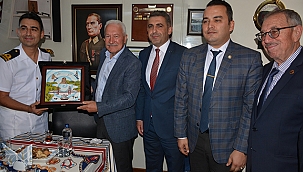 TCG TÜRKELİ (P-1210) FIRKATEYNİ LAPSEKİ İSKELESİNDE 