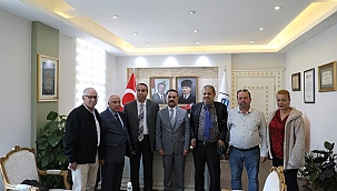 TÜRKİYE KÖRLER FEDERASYONU BAŞKANI, VALİ AKTAŞ'I ZİYARET ETTİ