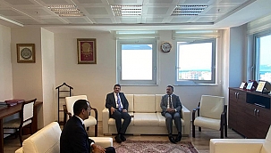 VALİ AKTAŞ, ADLİ YIL AÇILIŞI NEDENİYLE ADLİYEYİ ZİYARET ETTİ