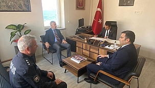 VALİ AKTAŞ, ECEABAT İLÇE EMNİYET AMİRLİĞİNİ ZİYARET ETTİ