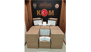 650 KUTU MAKARON ELE GEÇİRİLDİ!