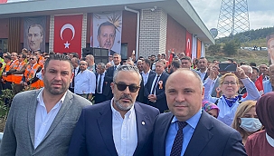 ÇTSO AYVACIK TÜNELLERİNİN AÇILIŞ TÖRENİNE KATILDI