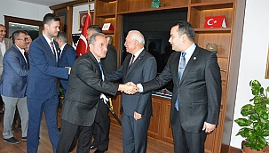 KAYMAKAMLIK MAKAMINDA TEBRİK KABULÜ