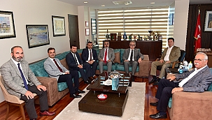 MÜFTÜ KABUKÇU'DAN BAŞKAN GÖKHAN'A NEZAKET ZİYARETİ