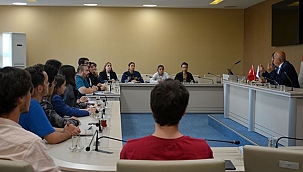 TEKNOLOJİLERİ ELÇİLERİ REKTÖR PROF. DR. SEDAT MURAT İLE BİR ARAYA GELDİ