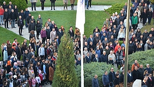 10 KASIM ATATÜRK'Ü ANMA TÖRENİ GERÇEKLEŞTİRİLDİ