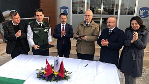 2. KADEME İÇME SUYU ARITMA TESİSİ DEVİR TESLİM TÖRENİ YAPILDI