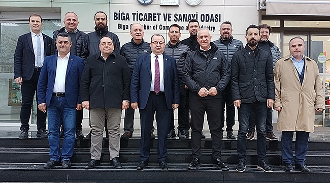 BİGA TSO MESLEK KOMİTE BAŞKANLARI TOPLANDI