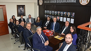 ÇTSO YENİ YÖNETİM KURULU ÇANAKKALE BAROSUNU ZİYARET ETTİ