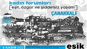 EŞİK-EŞİTLİK İÇİN KADIN PLATFORMU ÇANAKKALE'DE BULUŞUYOR