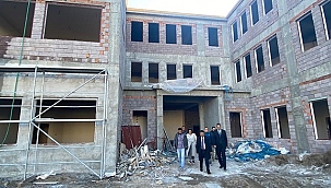 OKUL İNŞAATLARI HIZLA DEVAM EDİYOR