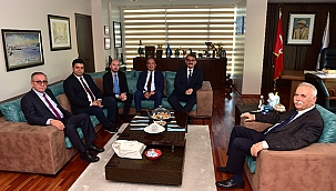 RATEM YÖNETİM KURULUNDAN BAŞKAN GÖKHAN'A NEZAKET ZİYARETİ