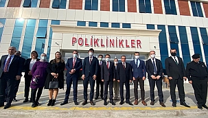 VALİ AKTAŞ ÇAN'DA İNCELEMEDE BULUNDU