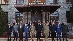 BAKAN AKAR GÖKÇEADA'YI ZİYARET ETTİ