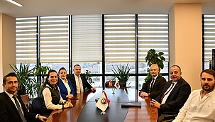 ÇANAKKALE BARO BAŞKANLIĞINDAN ÇTSO YÖNETİM KURULUNA İADE-İ ZİYARET