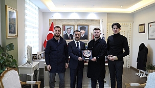 ÇANAKKALE ULUSLARARASI SOSYAL SORUMLULUK DERNEĞİNDEN VALİ AKTAŞ' A ZİYARET