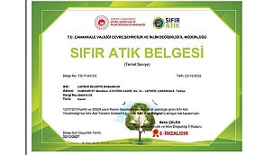 "GELECEKTE DAHA TEMİZ BİR LAPSEKİ İÇİN ÇALIŞIYORUZ" 