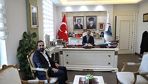 RESUL CAN'DAN VALİ AKTAŞ'A ZİYARET