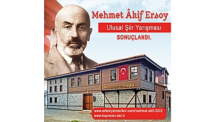 ULUSAL ŞİİR YARIŞMASI'NIN KAZANANLARI BELLİ OLDU